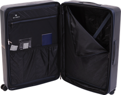 Чемодан ECIPPO 28", черный, Арт. MS-2800