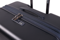 Чемодан ECIPPO 28", черный, Арт. MS-2800