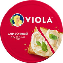 Изображение товара Сыр плавленый VIOLA Сливочный 35%, без змж, 130г