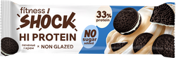 Изображение товара Батончик протеиновый FITNESSHOCK Печенье и крем, 60г