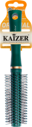 Изображение товара Расческа KAIZER массажная круглая, пластик Soft touch, зеленая, Арт. 802912