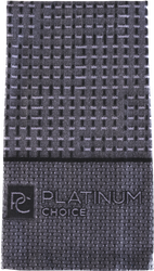 Полотенце PLATINUM CHOICE 50х70см гладкотканое, графитовое, Арт. ПТА-556-6576