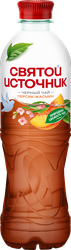 Напиток СВЯТОЙ ИСТОЧНИК Черный чай со вкусом Персик-жасмин, негазированный, 0.5л