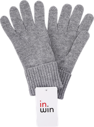 Изображение товара Перчатки INWIN светло-серого цвета из шерсти мериноса для зимы UNIVERSEAL