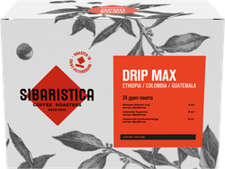 Кофе молотый SIBARISTICA Drip Max Ассорти, 24шт