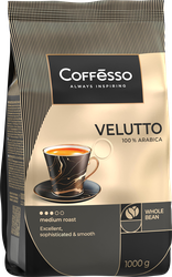 Кофе зерновой COFFESSO Velutto, 1кг