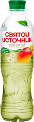 Напиток СВЯТОЙ ИСТОЧНИК Зеленый чай со вкусом Манго, ромашка, негазированный, 0.5л