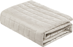 Изображение товара Покрывало стеганое HOMECLUB 220х240см, бежевое, велюр
