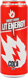 Напиток энергетический LIT ENERGY Cola, 0.45л