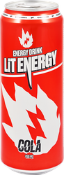 Напиток энергетический LIT ENERGY Cola, 0.45л