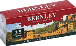 Чай зеленый BERNLEY Чайниз Классик китайский, 25пак