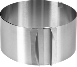 Изображение товара Форма для выпечки HOMECLUB регулируемая 16–30см, нержавеющая сталь, Арт. RC-1