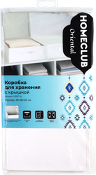 Изображение товара Коробка для хранения HOMECLUB Space Cube 38х38х20см, с крышкой, полиэстер, Арт. USSC-14