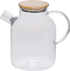 Изображение товара Чайник заварочный HOMECLUB Ginger, боросиликатное стекло, 1.5л, Арт. GT-01