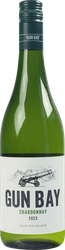 Вино GUN BAY Chardonnay Western Cape сортовое белое сухое, 0.75л