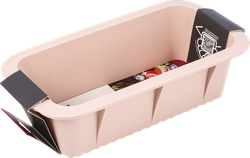 Форма для выпечки кекса HOMECLUB Delice, 25х12см, силикон, Арт. SK-HD01