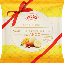 Изображение товара Изделие кондитерское ZENTIS Марципановая картошка со вкусом манго, 100г