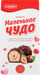 Изображение товара Конфеты СЛАВЯНКА Маленькое чудо с цельным орехом, 118г