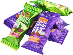 Изображение товара Конфеты КРЕМЛИНА на основе финика, в ассортименте, весовые