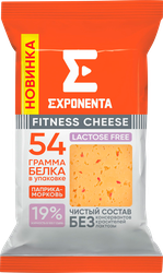 Изображение товара Сыр EXPONENTA ФИТНЕС ЧИЗ с паприкой и морковью 35%, без змж, 180г