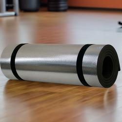 Коврик ACTIWELL Decor Металлик 180х60х0,8см, темно-серый