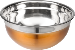 Изображение товара Миска HOMECLUB Copper 22см, нержавеющая сталь, медная, 2.5л, Арт. RL-C02