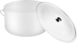 Котелок ACTIWELL цилиндрический матовый 6л, алюминий, Арт. Э00023