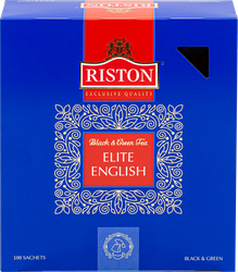 Чай черный RISTON Elite english, 100пак