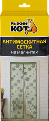 Сетка антимоскитная на магнитах РЫЖИЙ КОТ Капутомоскито, в ассортименте, Арт. 311272, 311273, 311274