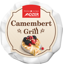 Сыр мягкий MOZER Камамбер с белой плесенью для гриля 50%, без змж, 100г