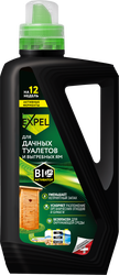 Биоактиватор для дачных туалетов и выгребных ям EXPEL 750мл жидкий, 840г