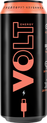 Изображение товара Напиток VOLT ENERGY Грейпфрут, клубника газированный, 0.45л