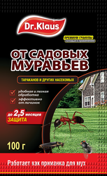 Изображение товара Средство для защиты от муравьев и других насекомых DR.KLAUS гранулы, 100г
