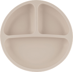 Изображение товара Тарелка секционная LUBBY силиконовая на присоске 3 секции, в ассортименте, с 6 месяцев