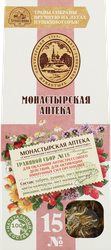 Изображение товара Травяной сбор МОНАСТЫРСКАЯ АПТЕКА N15 Для оказания антистрессового действия, 50г