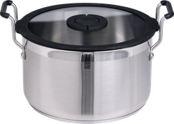 Кастрюля PLATINUM CHOICE Smart Cook, нержавеющая сталь, силикон, 6л, Арт. LF-SS4