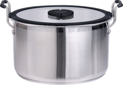 Кастрюля PLATINUM CHOICE Smart Cook, нержавеющая сталь, силикон, 10л, Арт. LF-SS6