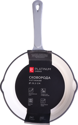 Сковорода PLATINUM CHOICE 20,5см, индукция, эмаль, чугун, Арт. GF-20