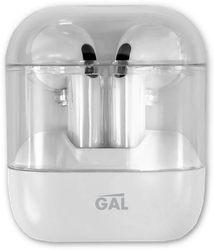 Изображение товара Наушники беспроводные GAL с микрофоном, белые, Арт. TW-1190