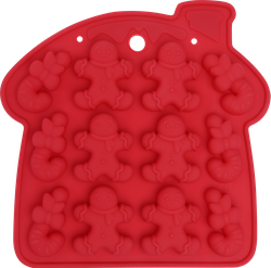 Изображение товара Форма для льда HOMECLUB Christmas Traditions 15,6х15,9см, силикон, Арт. K2B201BW24N06