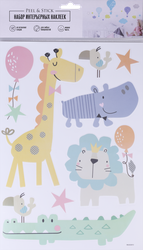 Изображение товара Наклейки интерьерные КРОК&ДИЛЛИ PVC, 42,3х25см, Арт. RKA5300