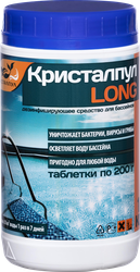 Средство дезинфицирующее для бассейнов КРИСТАЛПУЛ Long, Арт. 030923, 1кг