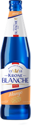 Напиток пивной KRONE BLANCHE BIERE Mango пастер. алк.4,5% ст.