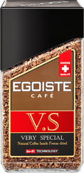 Изображение товара Кофе молотый в растворимом EGOISTE V.S. Кенийская арабика сублимированный, 100г