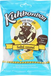 Изображение товара Карамель KUHBONBON Salted Caramel, сливочная со вкусом соленой карамели, 175г