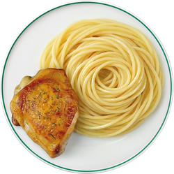 Изображение товара Курица с макаронами ЛЕНТА FRESH, 270г