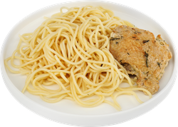 Изображение товара Курица ЛЕНТА FRESH с макаронами, 270г