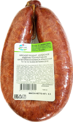 Колбаса ЗАПОВЕДНЫЕ ПРОДУКТЫ Краинская п/к в/у