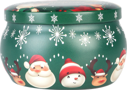 Изображение товара Свеча ароматическая HOMECLUB Festive, в банке, 7см, воск, Арт. KW11244