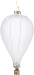 Изображение товара Украшение елочное PLATINUM CHOICE Воздушный шар, стекло, 7х14см, в ассортименте